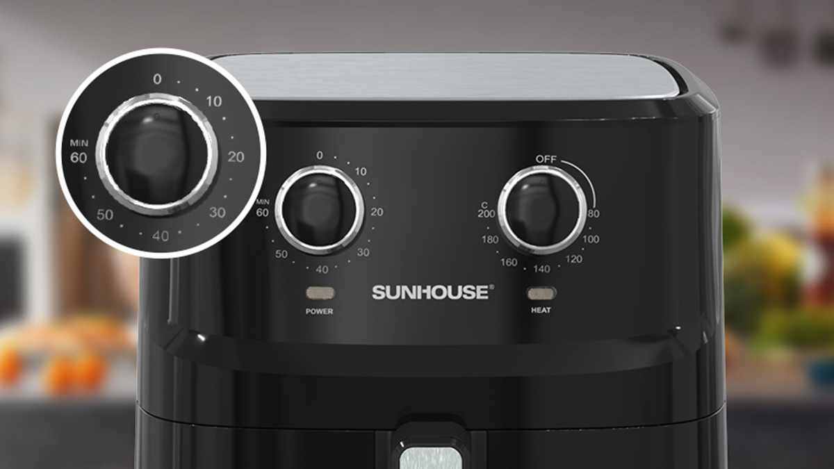 Sunhouse SHD4030 sử dụng bảng điều khiển núm xoay tiện lợi