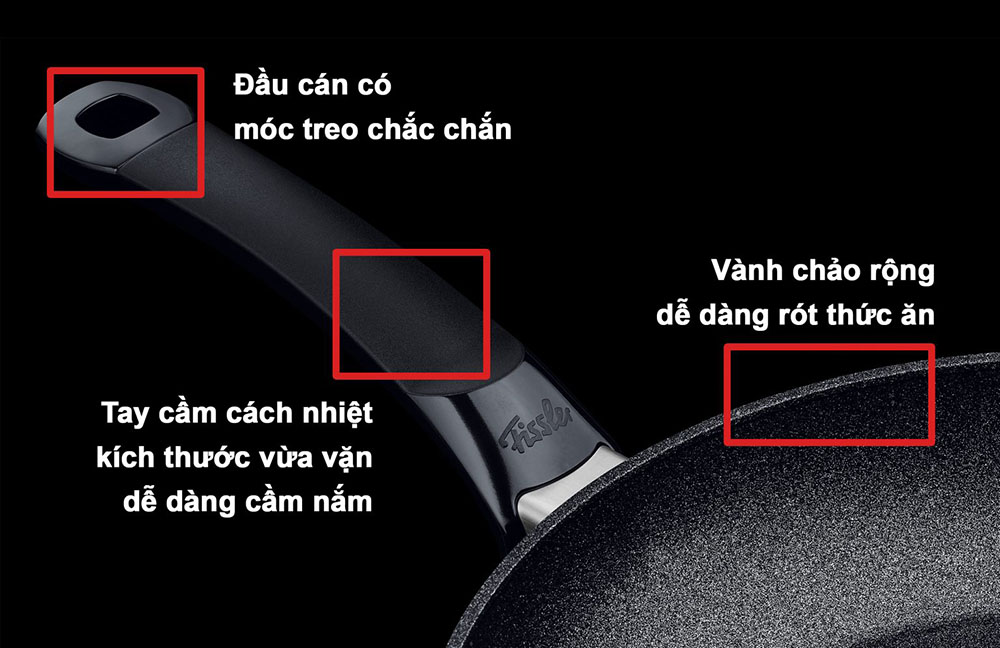 Tay cầm cách nhiệt an toàn 