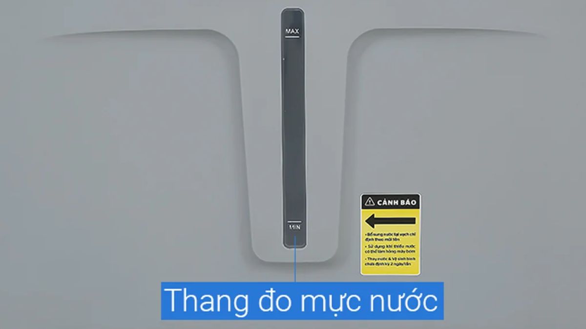 Thang đo hiển thị mực nước dễ quan sát