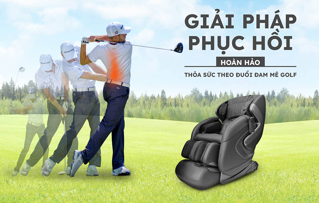 Thỏa sức theo đuổi đam mê Golf