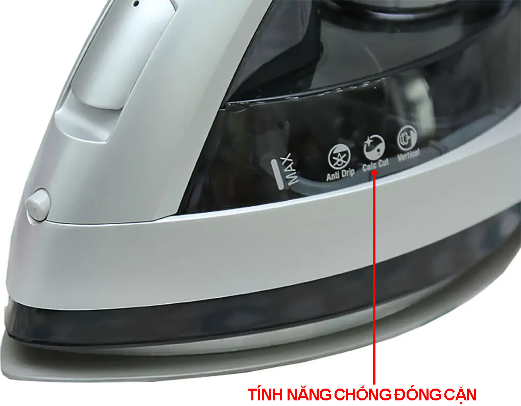 Tính năng chống cặn trên bàn ủi Panasonic NI-W650CSLRA 2200W