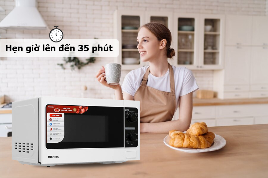 Toshiba ER-SM20(W1)VN hẹn giờ 35 phút