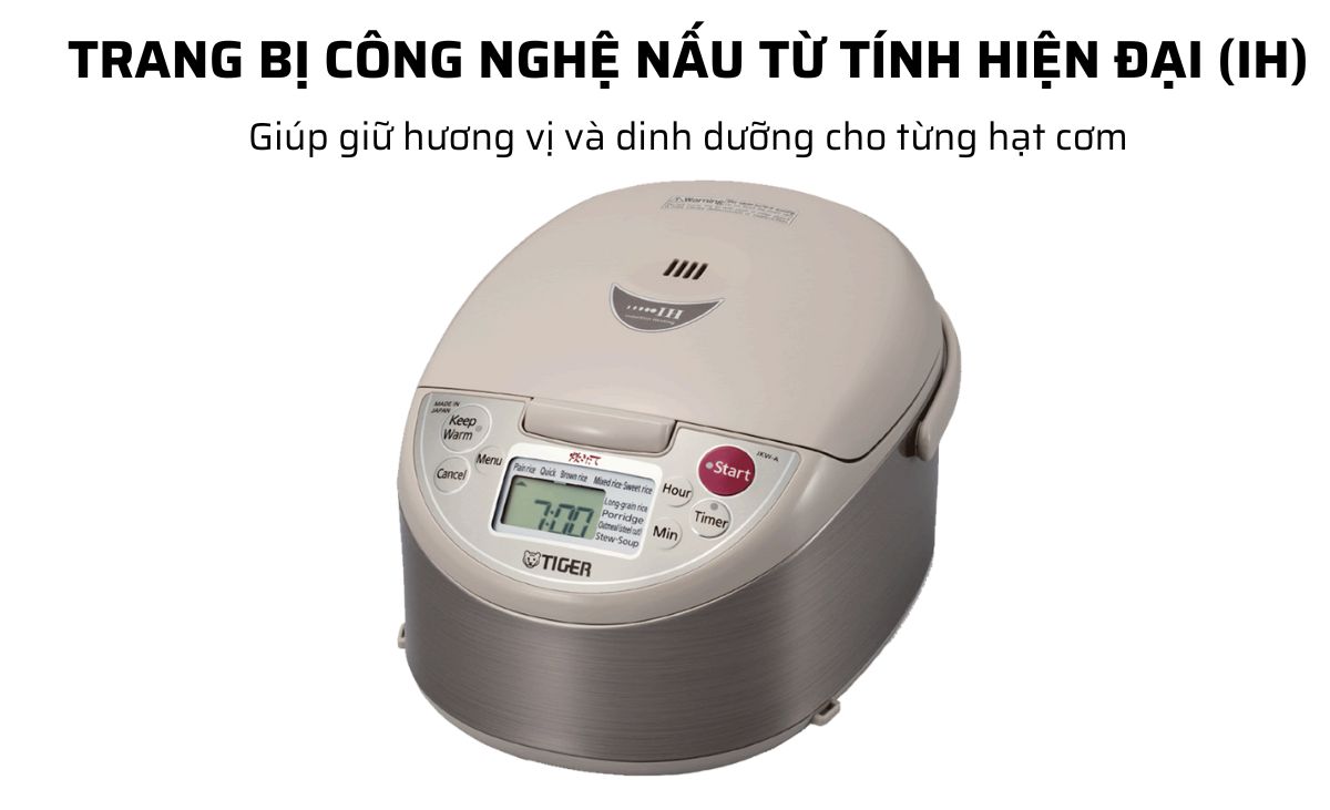 Trang bị công nghệ nấu từ tính giúp nấu cơm ngon  