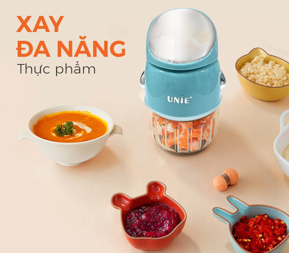 Xay được nhiều loại thực phẩm