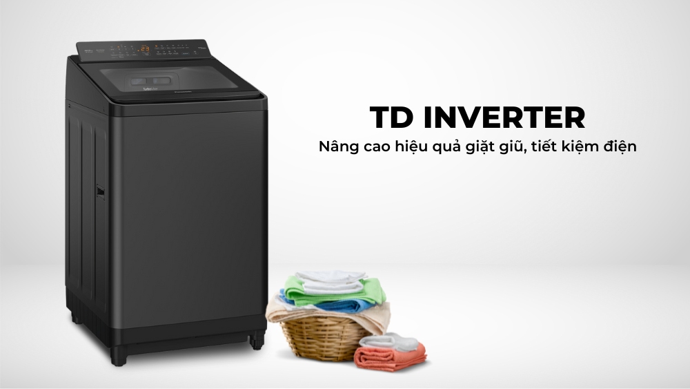 Công nghệ TD Inverter giúp máy tiết kiệm điện hiệu quả