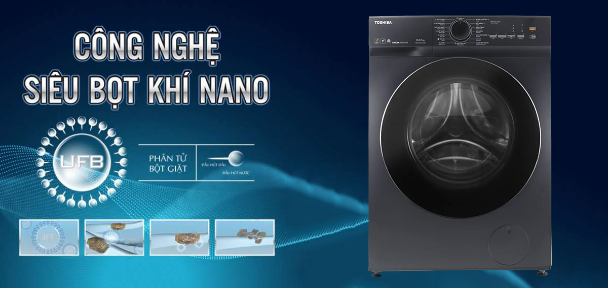 Công nghệ Siêu bọt khí nano UFB