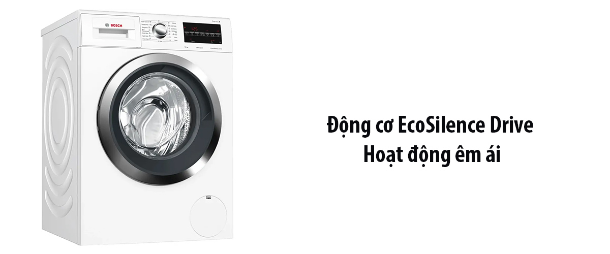 Động cơ EcoSilence Drive hoạt động êm ái