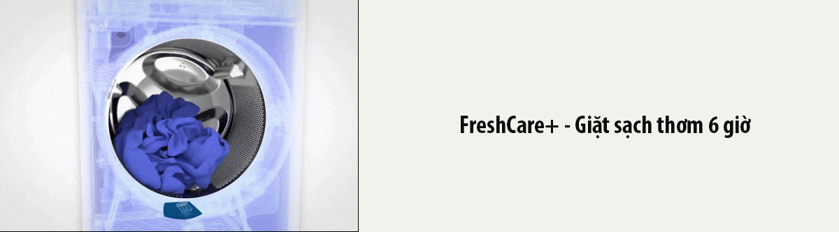 FreshCare+ giữ quần áo sạch thơm lên đến 6 giờ
