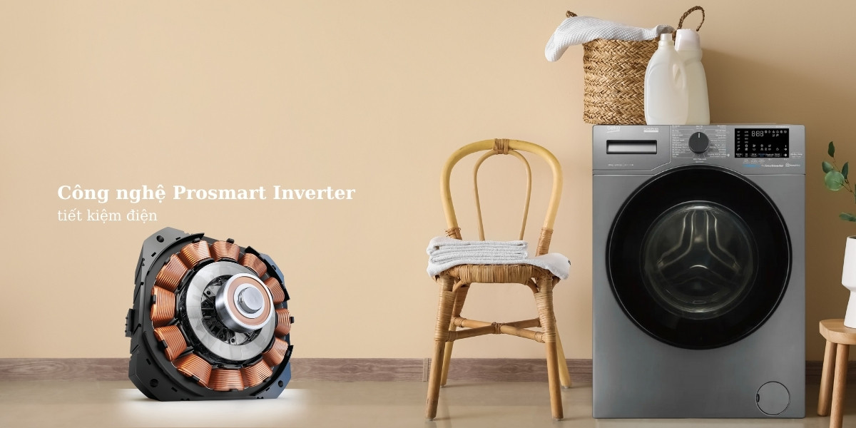 Tiết kiệm điện năng hiệu quả nhờ công nghệ Prosmart Inverter