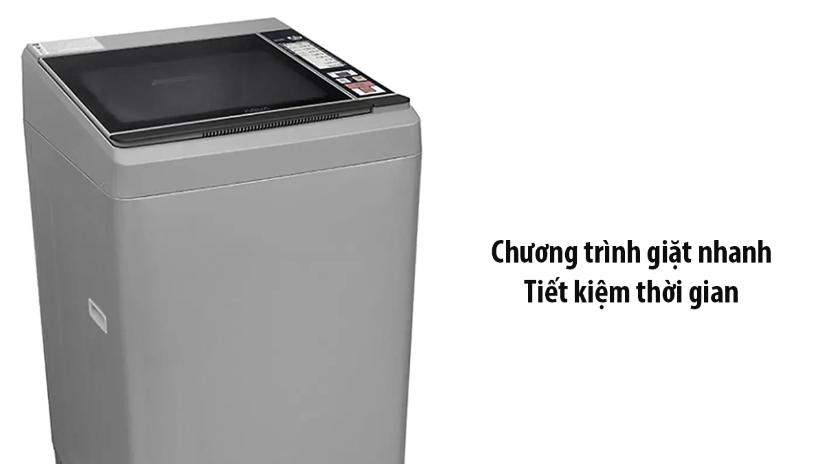 Chương trình giặt nhanh tiết kiệm thời gian