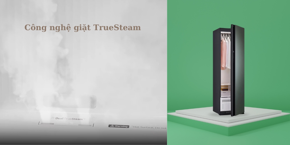 Công nghệ giặt TrueSteam của LG SC5MNR4G