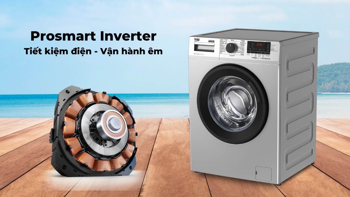 Công nghệ Prosmart Inverter tối ưu điện năng hiệu quả, vận hành siêu êm