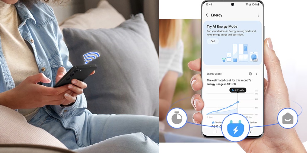 Điều khiển máy giặt Samsung cửa trên bằng smartphone qua ứng dụng SmartThings