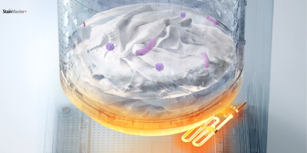 Máy giặt Panasonic cửa trên với công nghệ StainMaster+