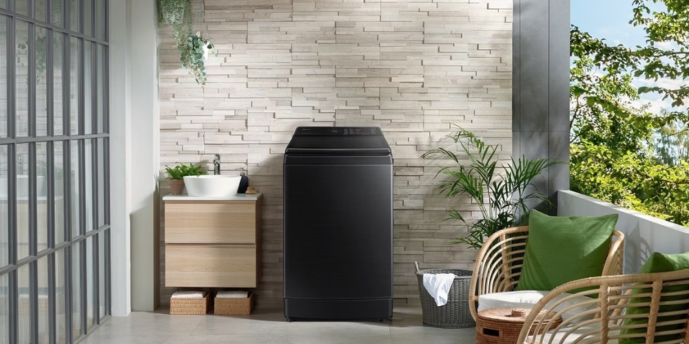 Máy giặt Samsung cửa trên thiết kế sang trọng, khối lượng giặt đa dạng