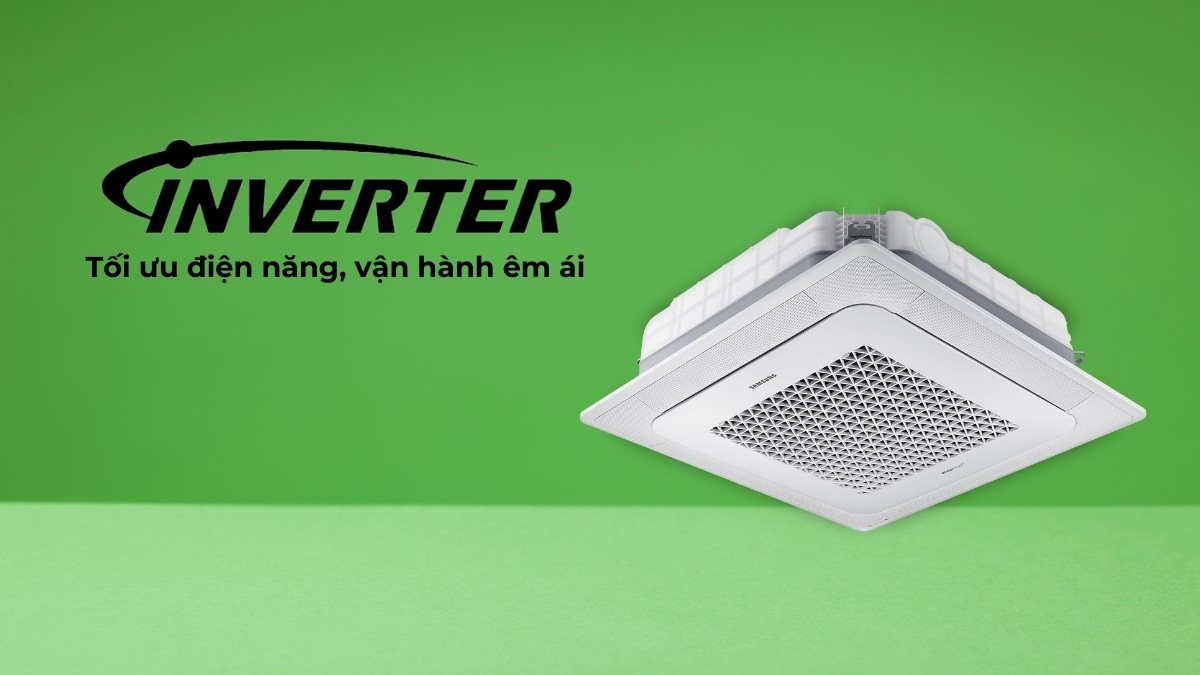 Công nghệ Inverter giúp thiết bị tối ưu điện năng hiệu quả