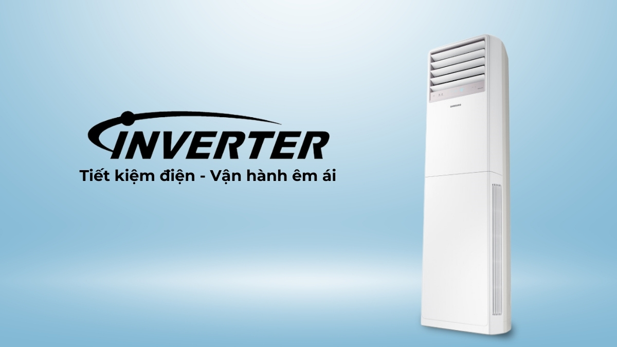 Công nghệ Inverter giúp thiết bị tối ưu điện năng hiệu quả