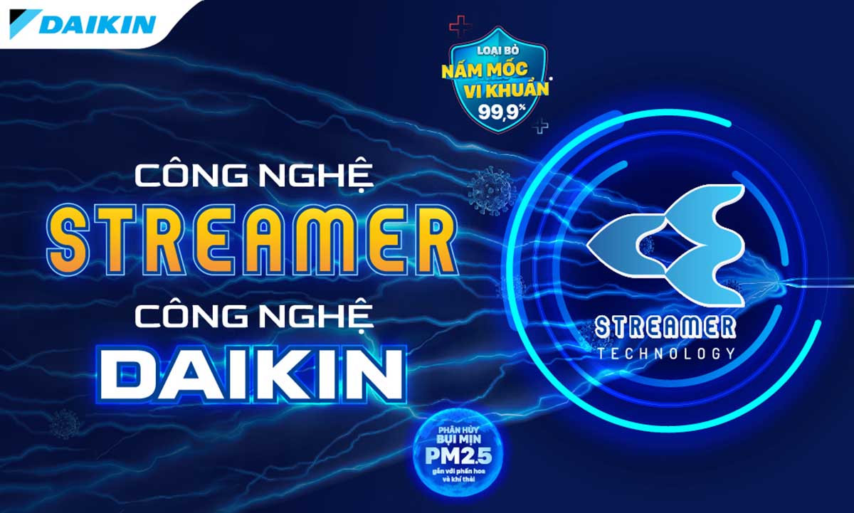 Chức năng chống ẩm mốc kết hợp công nghệ Streamer