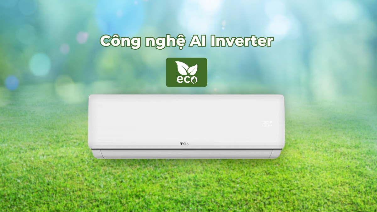 Công nghệ Ai Inverter kết hợp chế độ Eco giúp thiết bị tối ưu điện năng hiệu quả