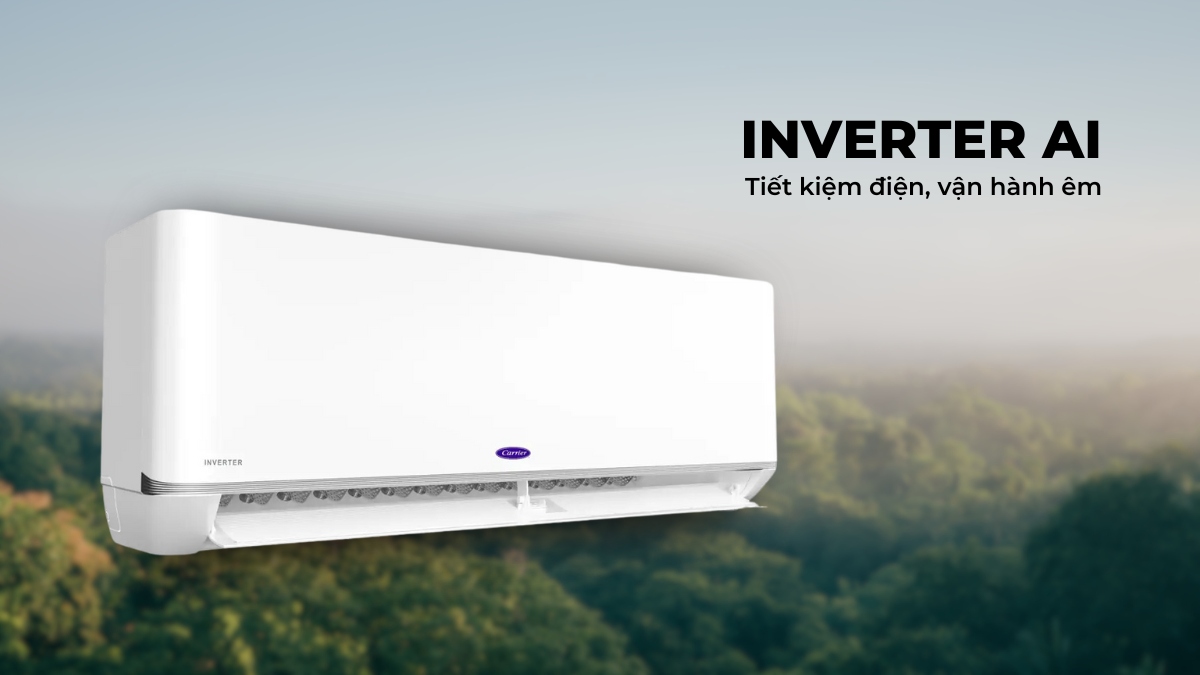 Công nghệ Inverter AI tối ưu điện năng hiệu quả