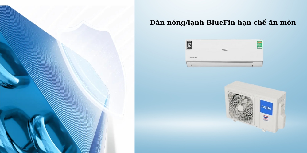 Dàn nóng/lạnh BlueFin hạn chế ăn mòn