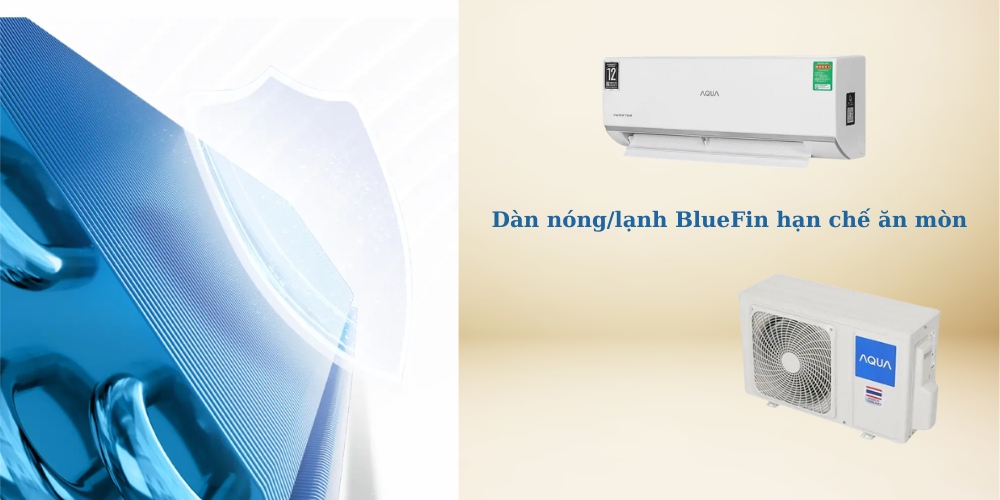 Góp phần tăng tuổi thọ cho máy với dàn nóng/lạnh BlueFin