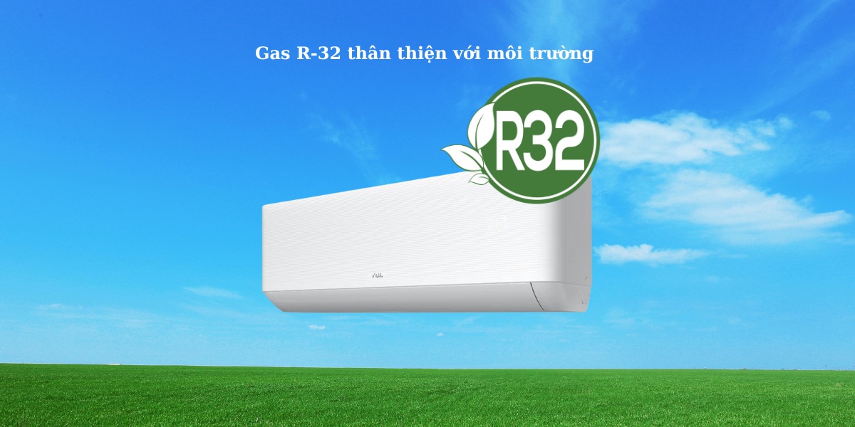 Loại gas R-32 thân thiện với môi trường