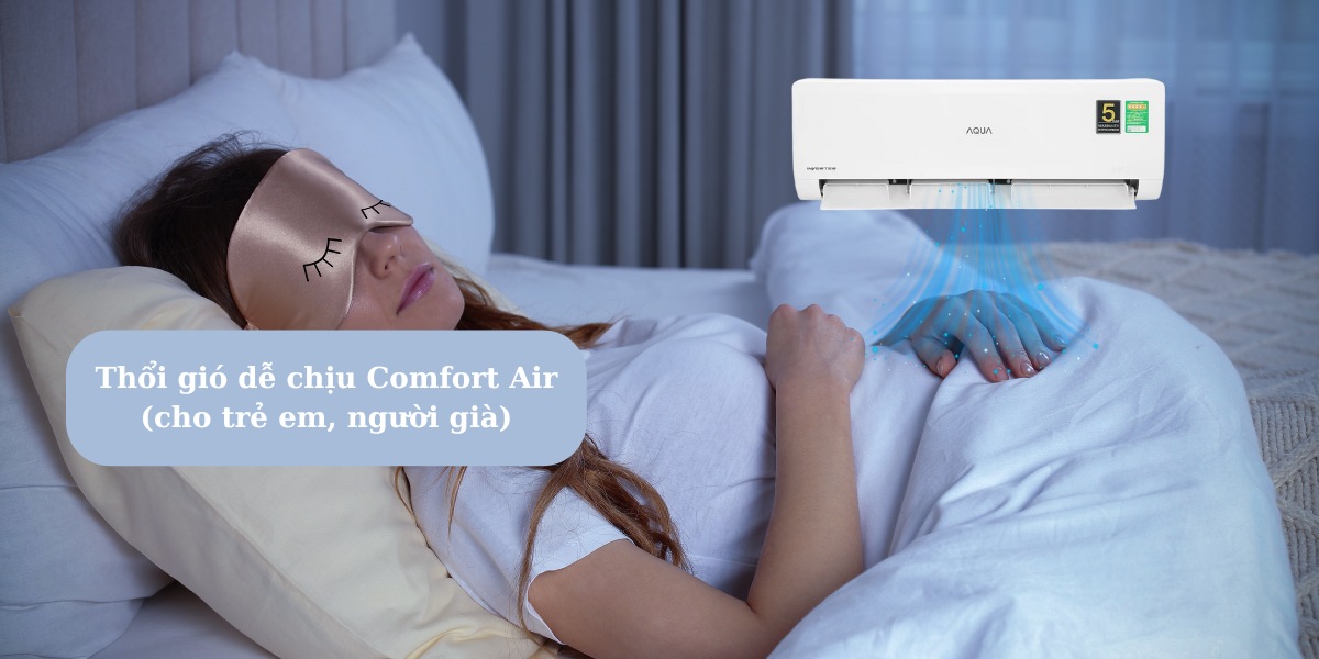 Thổi gió dễ chịu Comfort Air (cho trẻ em, người già)