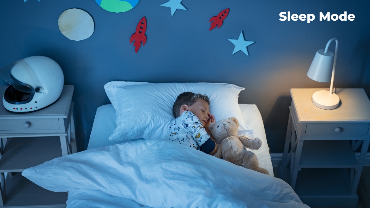 Sleep Mode tạo lập không gian ngủ thoải mái, dễ chịu cho người dùng