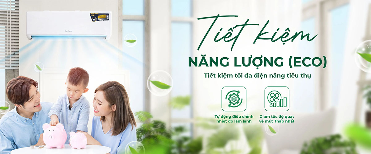 Tiết kiệm điện với chế độ ECO