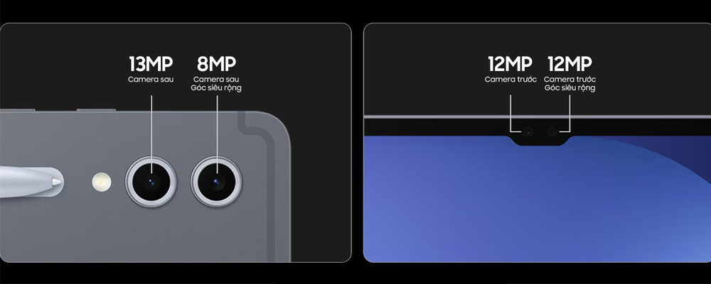 Galaxy Tab S10 Ultra WiFi có hệ thống camera lý tưởng