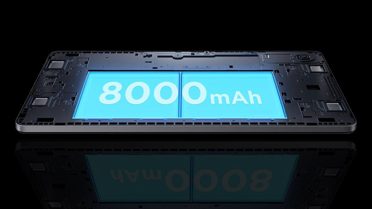 Xiaomi Redmi Pad SE 128GB được trang bị dung lượng pin 8000mAh