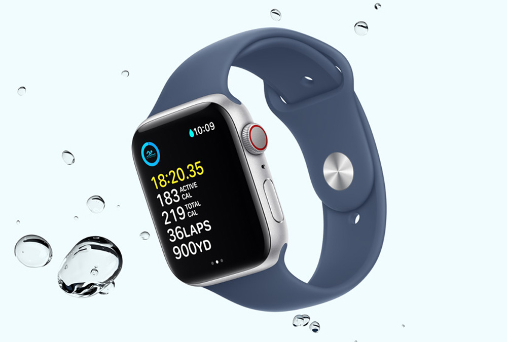 Apple Watch SE 2 GPS 40mm có thể hoạt động tốt ở vùng nước nông