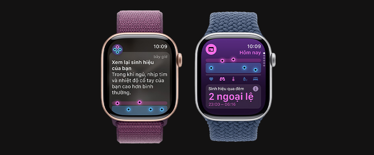 Apple Watch Series 10 cung cấp nhanh các chỉ số sinh hiệu quan trọng