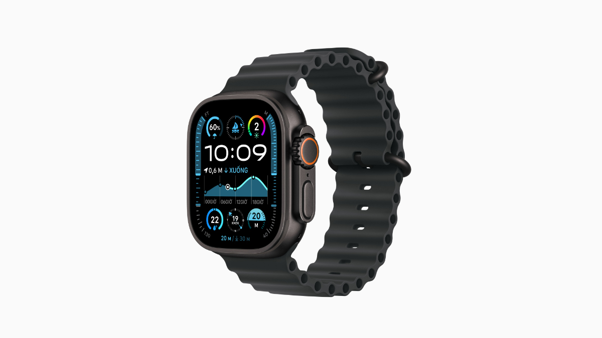 Apple Watch Ultra 2 GPS phiên bản dây Ocean vô cùng sang trọng