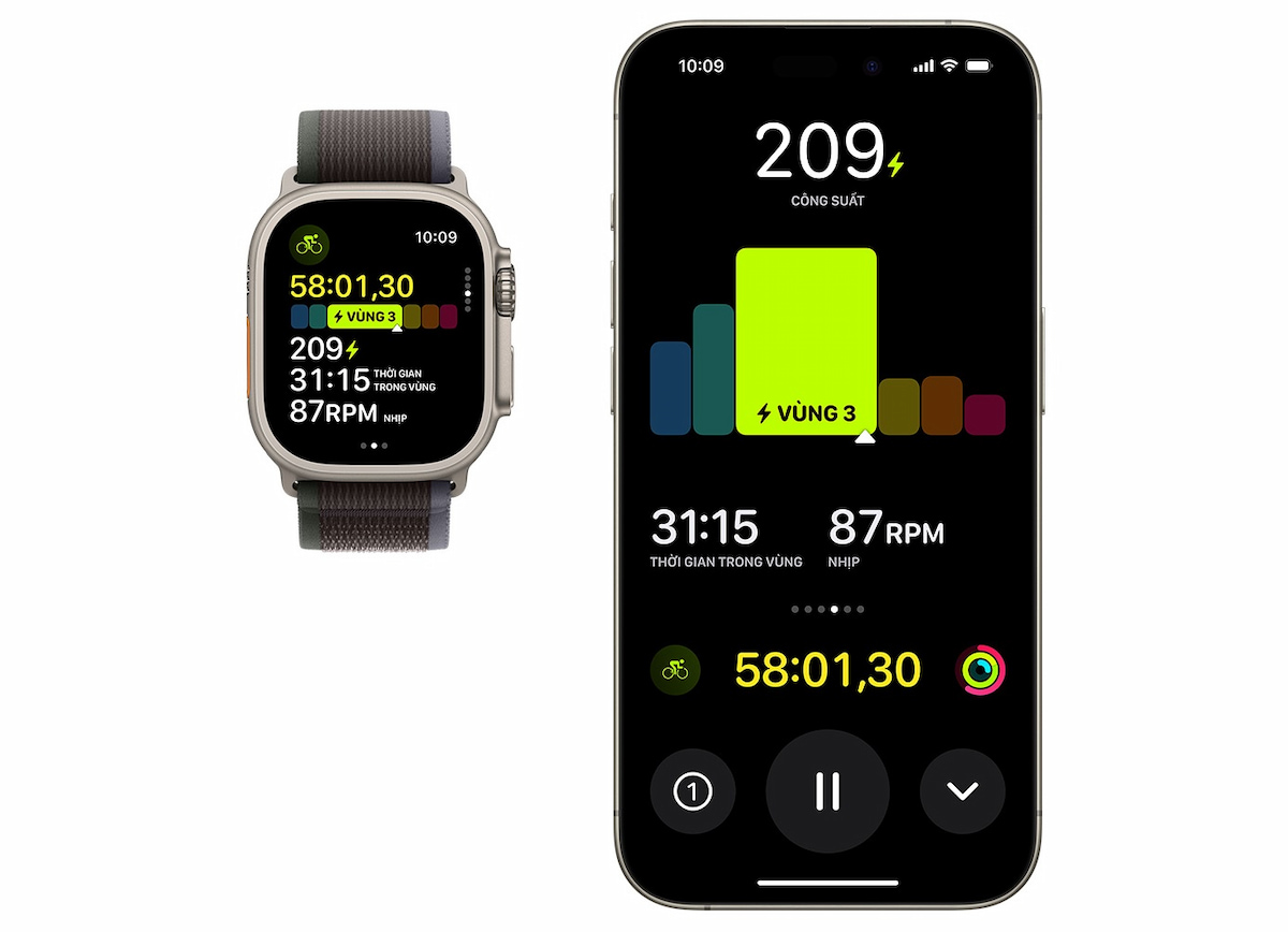 Apple Watch Ultra 2 hỗ trợ tập luyện hiệu quả