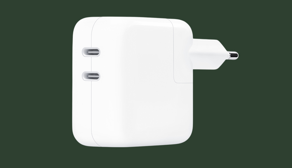 Củ Sạc Nhanh Apple 35W cho phép sạc 2 thiết bị cùng lúc