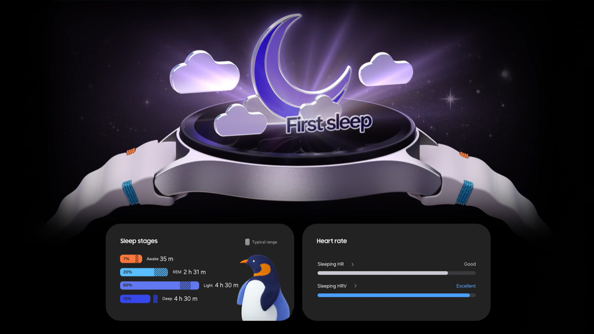 Galaxy Watch 7 LTE giúp cải thiện giấc ngủ hiệu quả