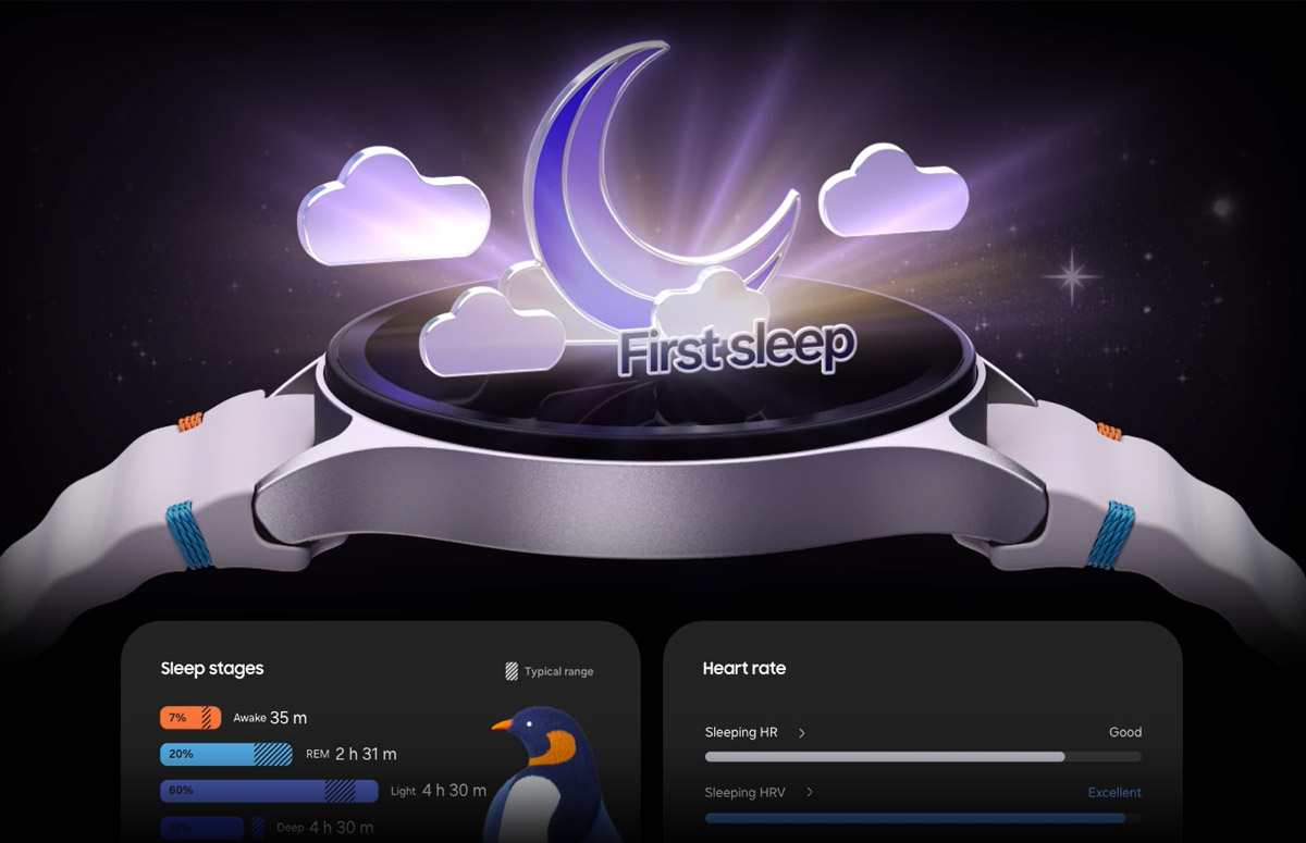 Galaxy Watch 7 theo dõi giấc ngủ toàn diện