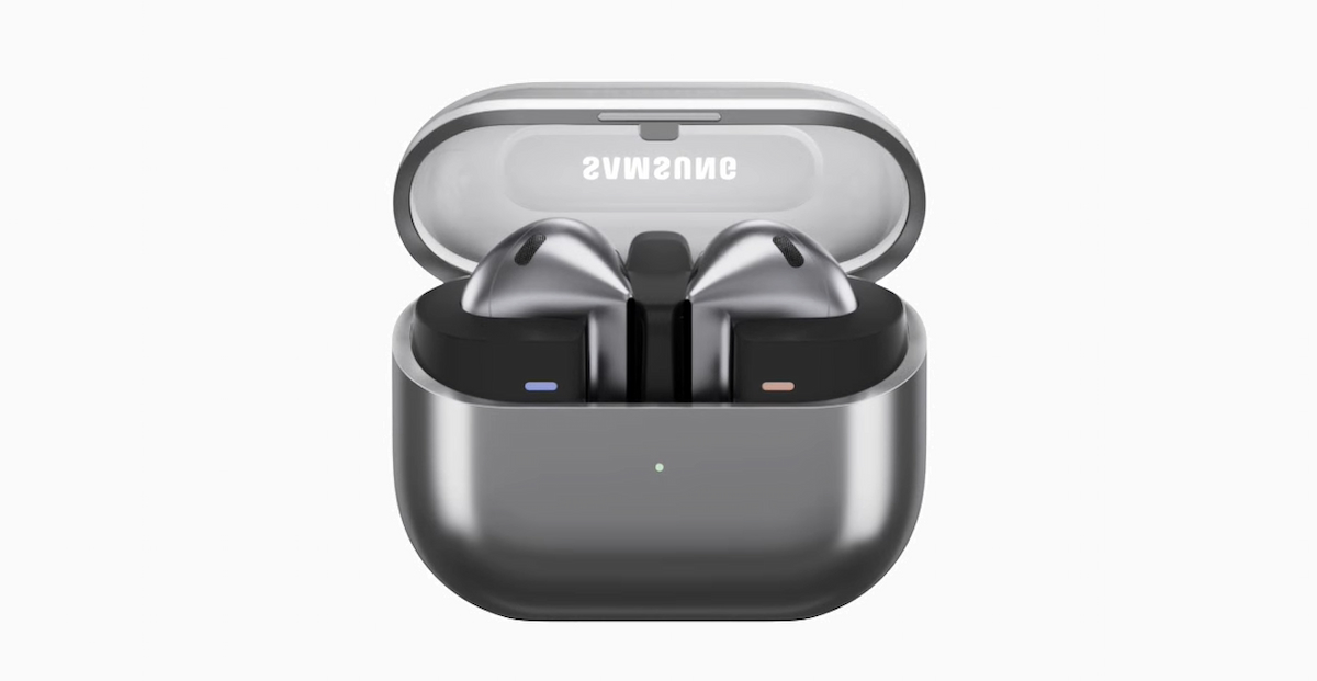 Hộp sạc Samsung Galaxy Buds3 được thiết kế nắp trong suốt