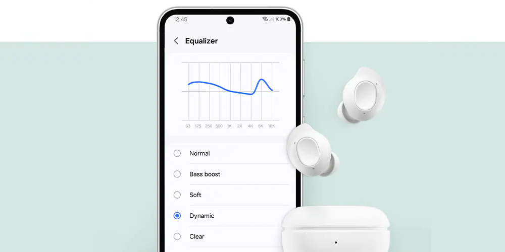 Galaxy Buds FE cho phép cá nhân hóa cài đặt với Galaxy Buds FE