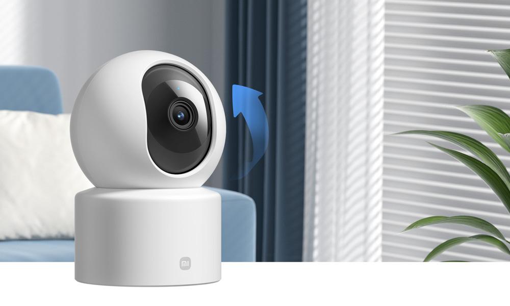 Xiaomi Smart Cam C301 có thể tự động xoay vào trong