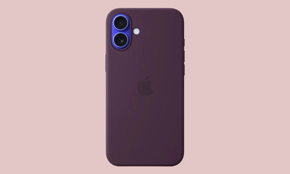 Ốp Lưng iPhone 16 Silicone Case Plum bảo vệ toàn diện cho iPhone 