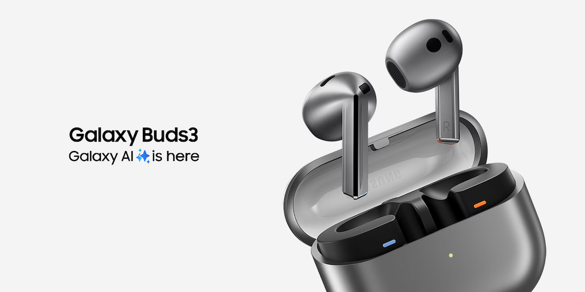 Samsung Galaxy Buds3 được thiết kế dạng earbuds thoải mái