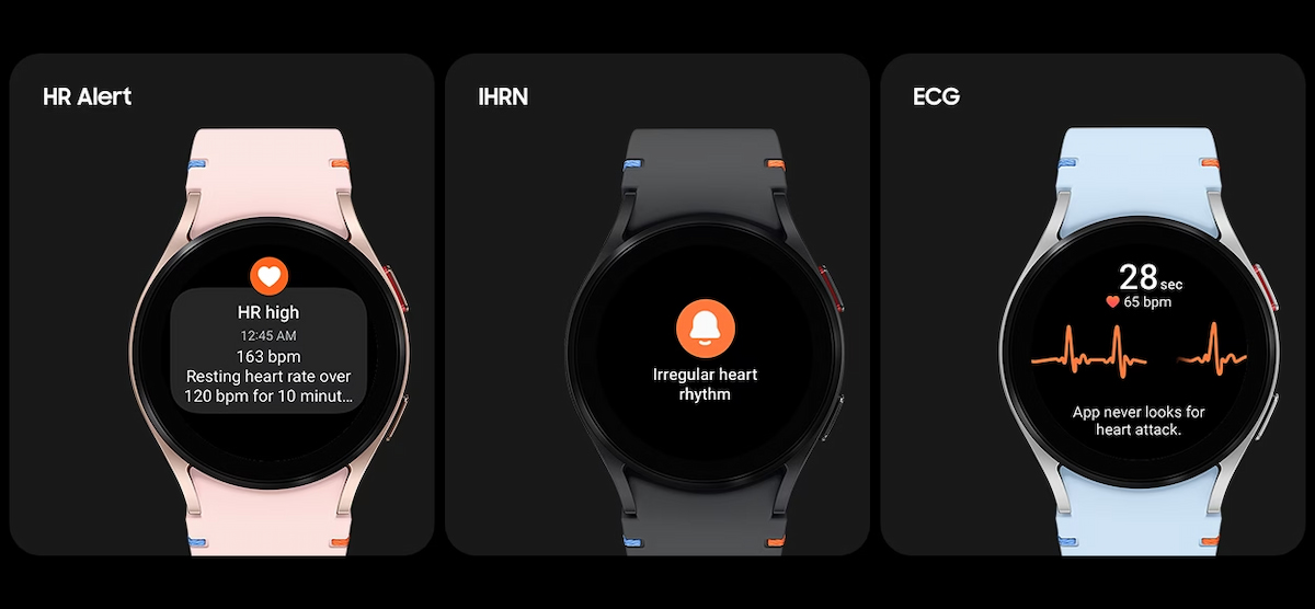 Galaxy Watch FE hỗ trợ theo dõi sức khỏe tim mạch chuyên sâu