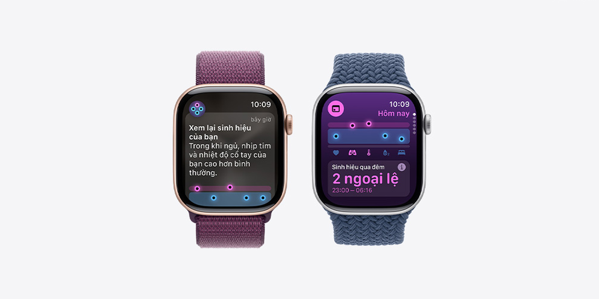 Theo dõi giấc ngủ trên Apple Watch Series 10 42mm 4G 