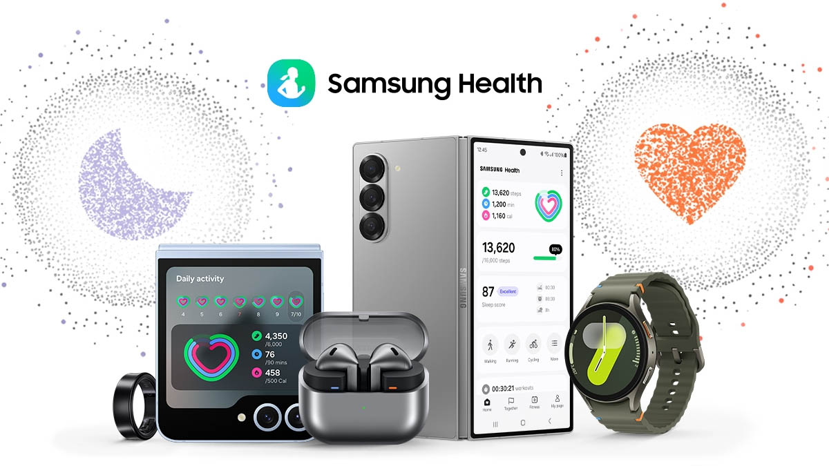 Theo dõi thông tin sức khỏe thông qua Samsung Health 