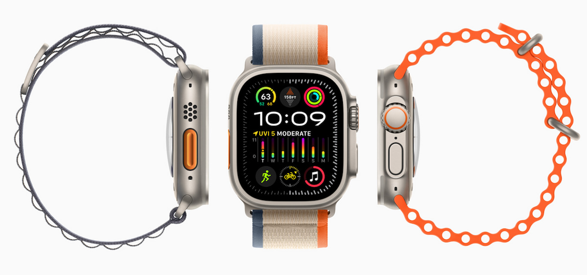 Apple Watch Ultra 2 được thiết kế vỏ titan bền bỉ