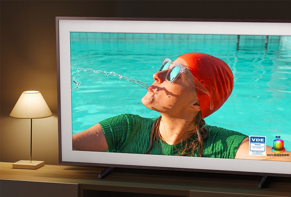Tivi Samsung QA65LS03D hiển thị 100% sắc thái màu nhờ công nghệ Chấm lượng tử