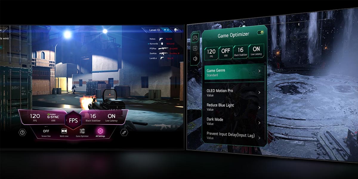 Trải nghiệm gaming đỉnh cao trên Smart Tivi LG OLED48C4PSA